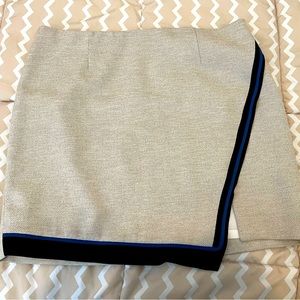 White House black market straight skirt, size 16.  Beige.